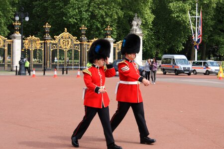 London buckingham palace changing of the guard