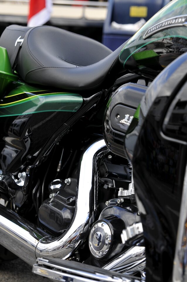 Motor metal shiny