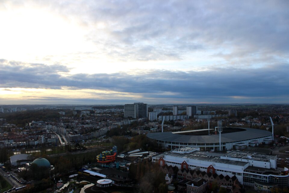 Football stadium panorama