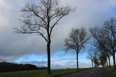 Clouds asphalt