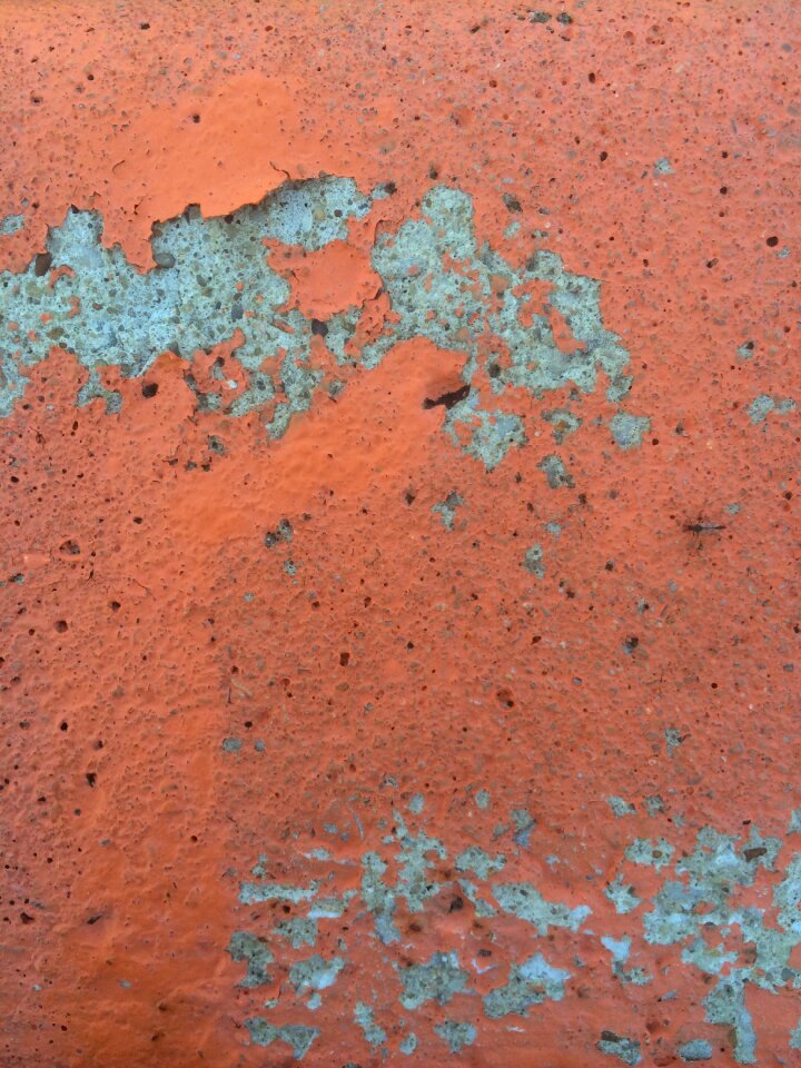 Gray rust concrete