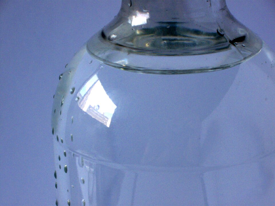 Water bottle liquid
