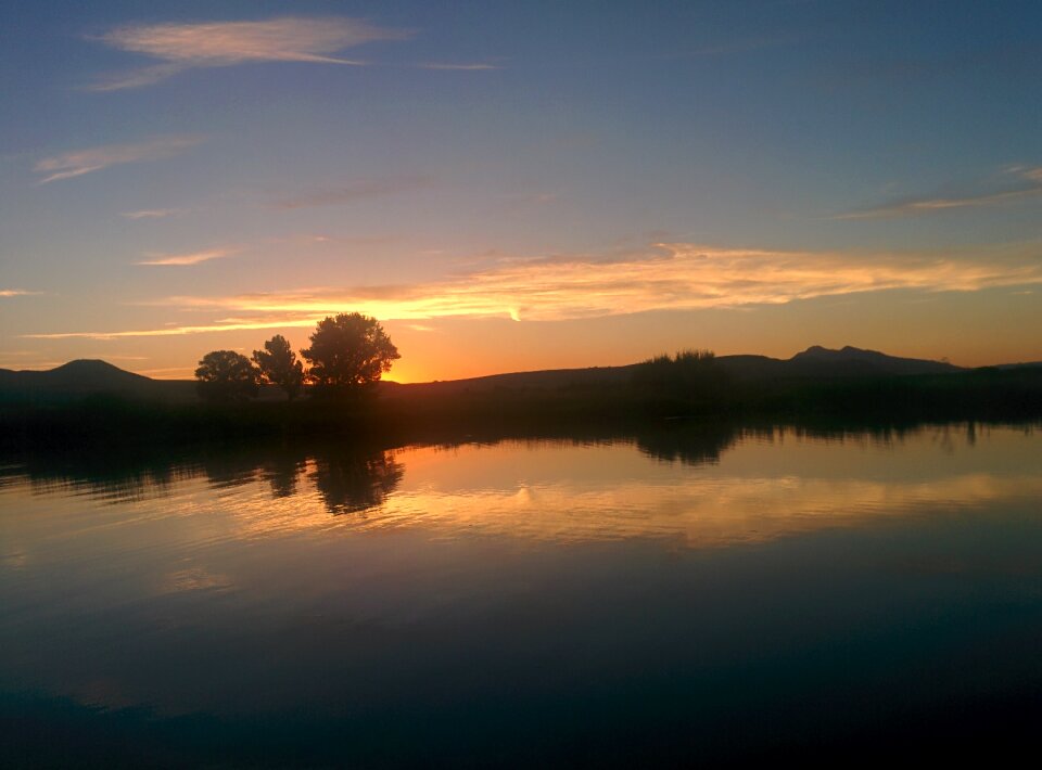 Nature scenery reflection