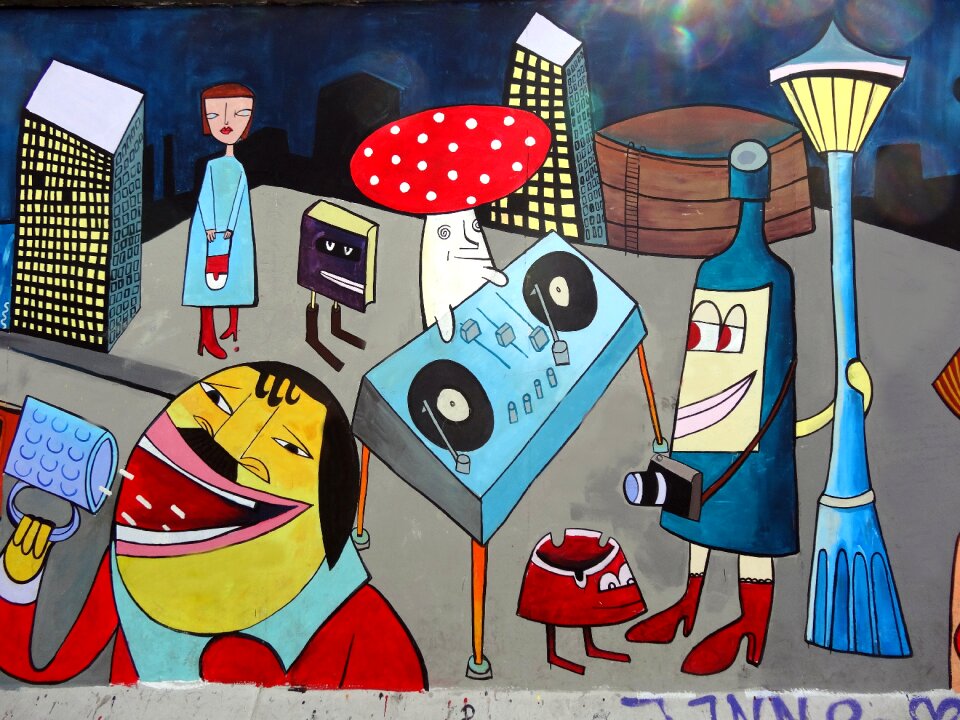 Festival wall berlin