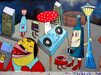 Festival wall berlin