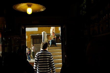 Venice gondolier cafe