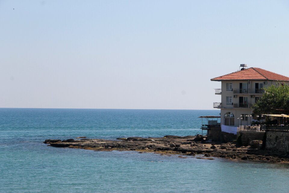 Water landscape horizon