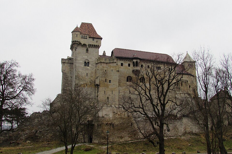 Middle ages knight's castle mödling