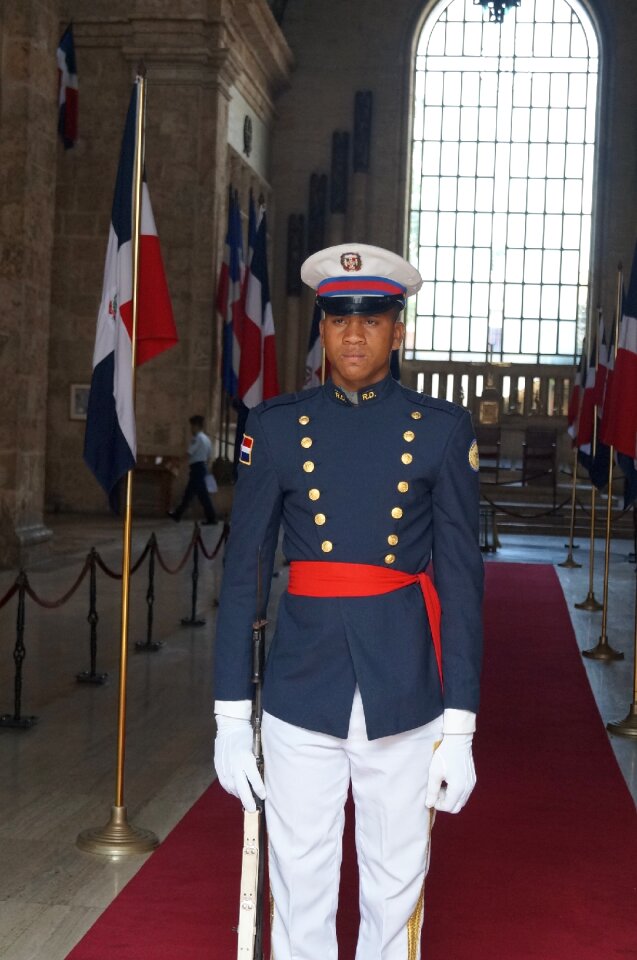 Soldier dominican republic guard
