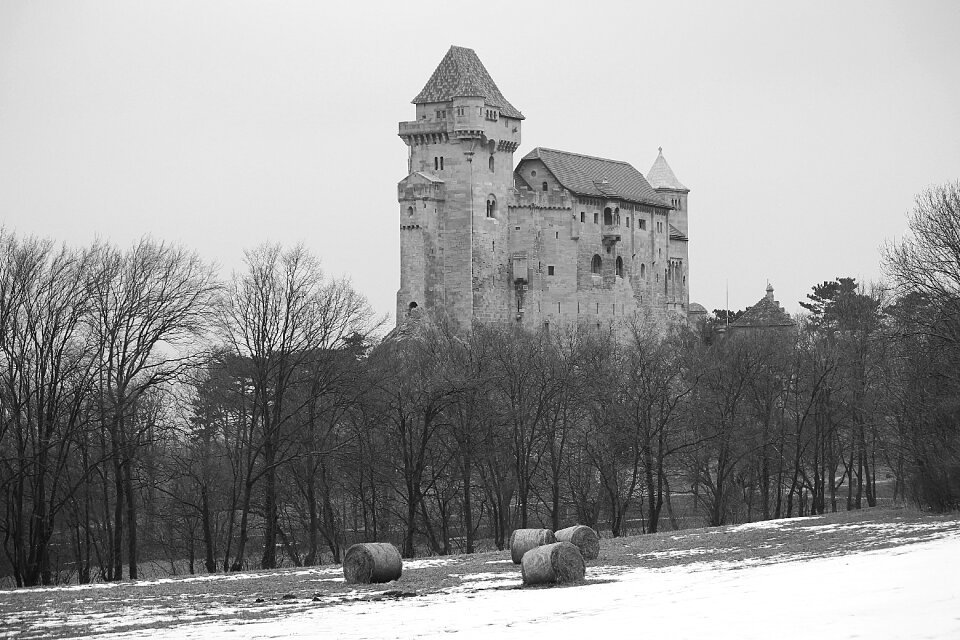 Middle ages knight's castle mödling