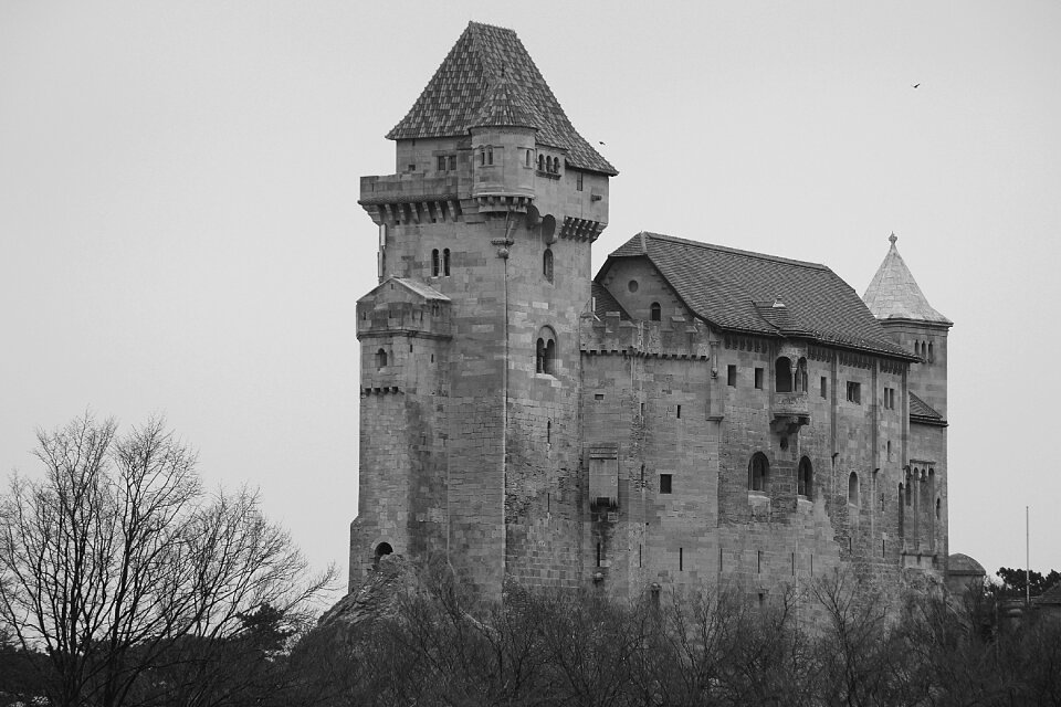 Middle ages knight's castle mödling