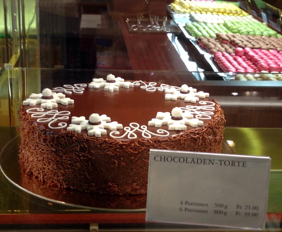 Cake delicious chocolate