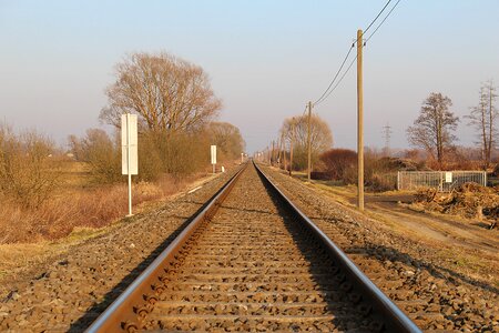 Railroad tracks rails gleise