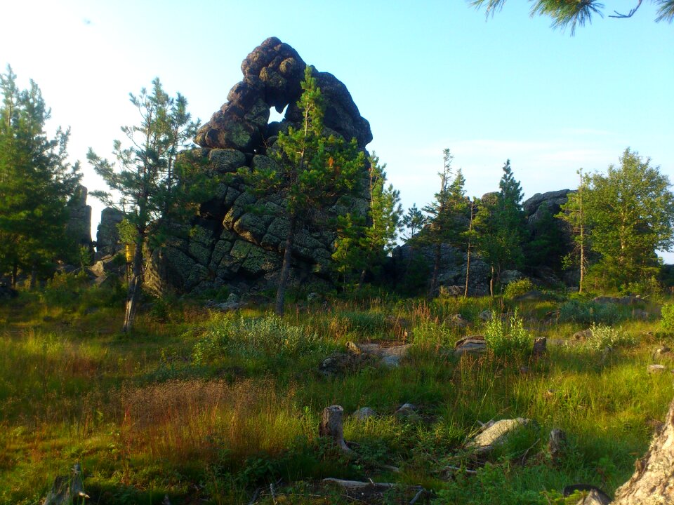 Rocks ural mountains