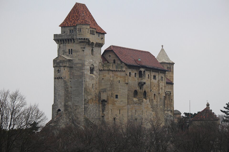 Middle ages knight's castle mödling
