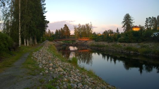 Water view landscape photo