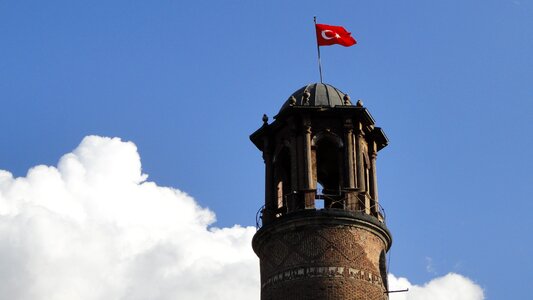 Erzurum clock tower erzurum castle