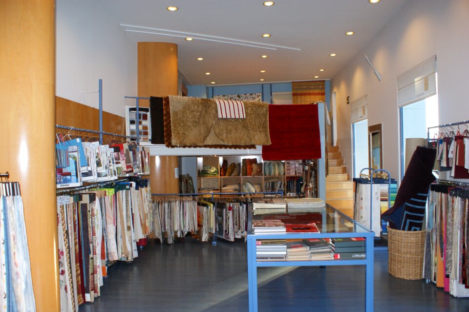 Inside shop fabrics