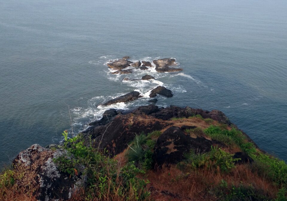 Rocky view cliff photo