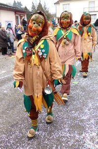 Strassenfasnet wooden mask guild group