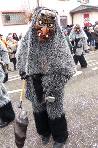 Wooden mask guild group panel