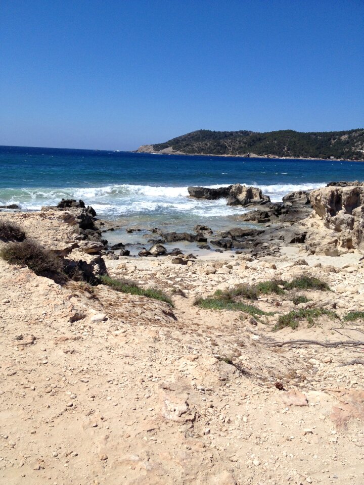 Rocks blue landscape photo