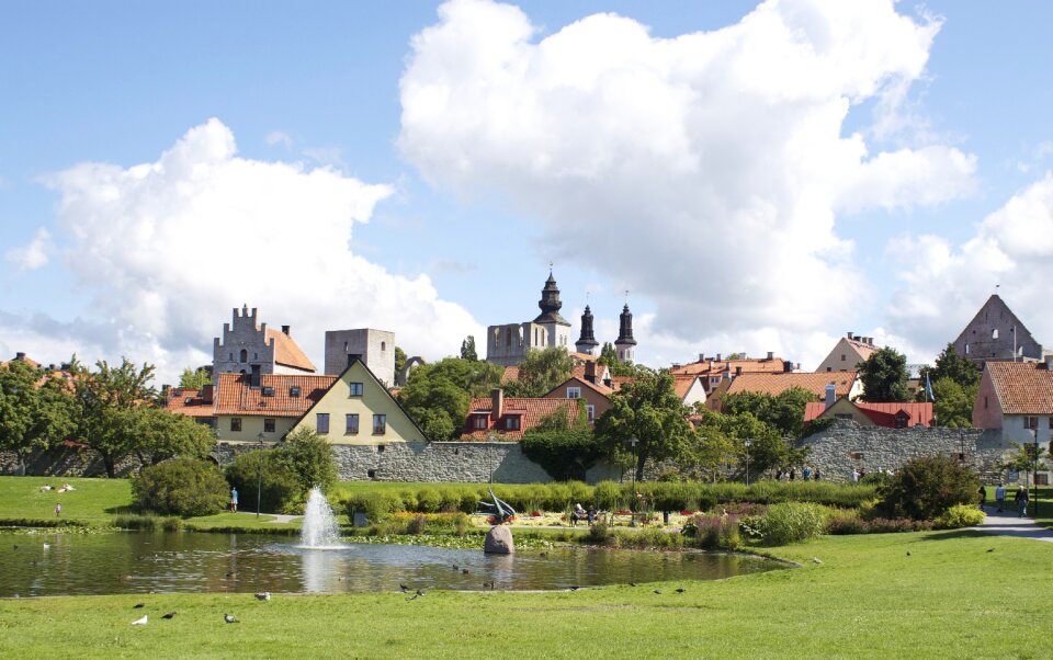 Visby almedalen valley gotland