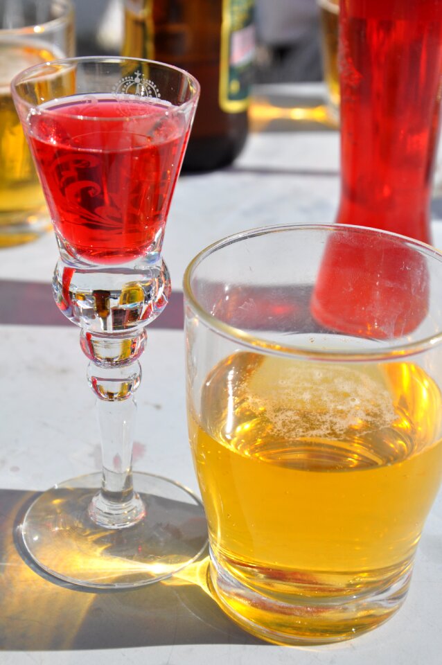 Beer glass midsummer