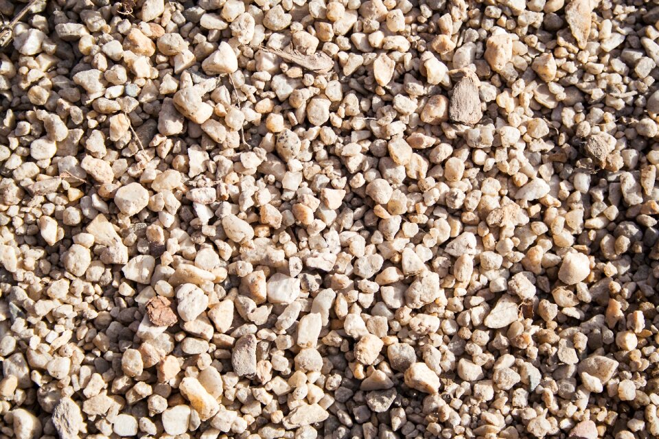 Ground pebble background photo