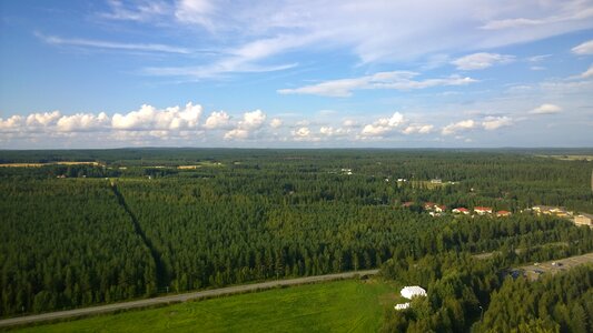 Panorama scenic finland
