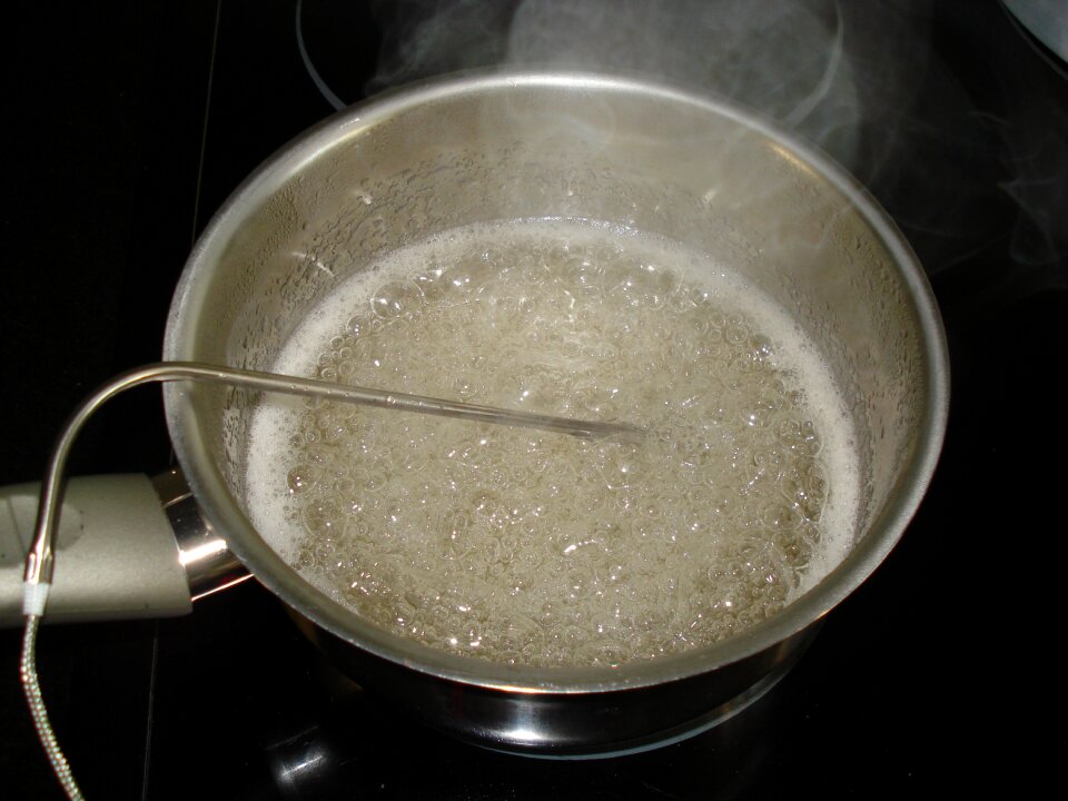 Preparation boil pan