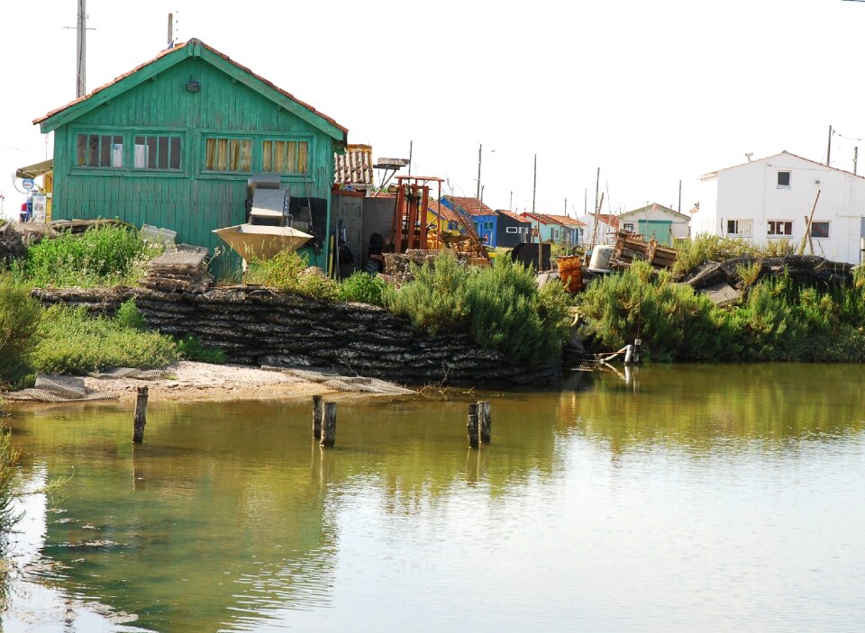 Basin channels island oleron