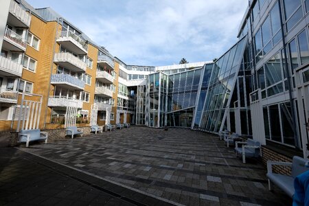 Neuss city library architecture