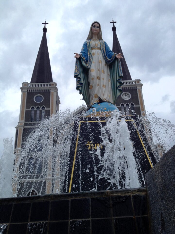 Madonna christianity chanthaburi