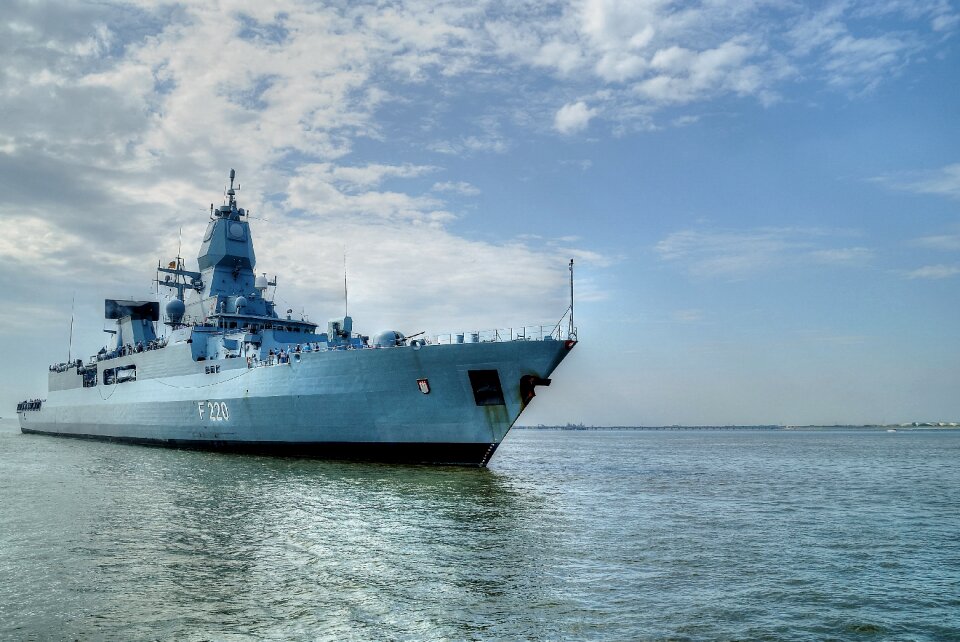 Frigate german navy hamburg
