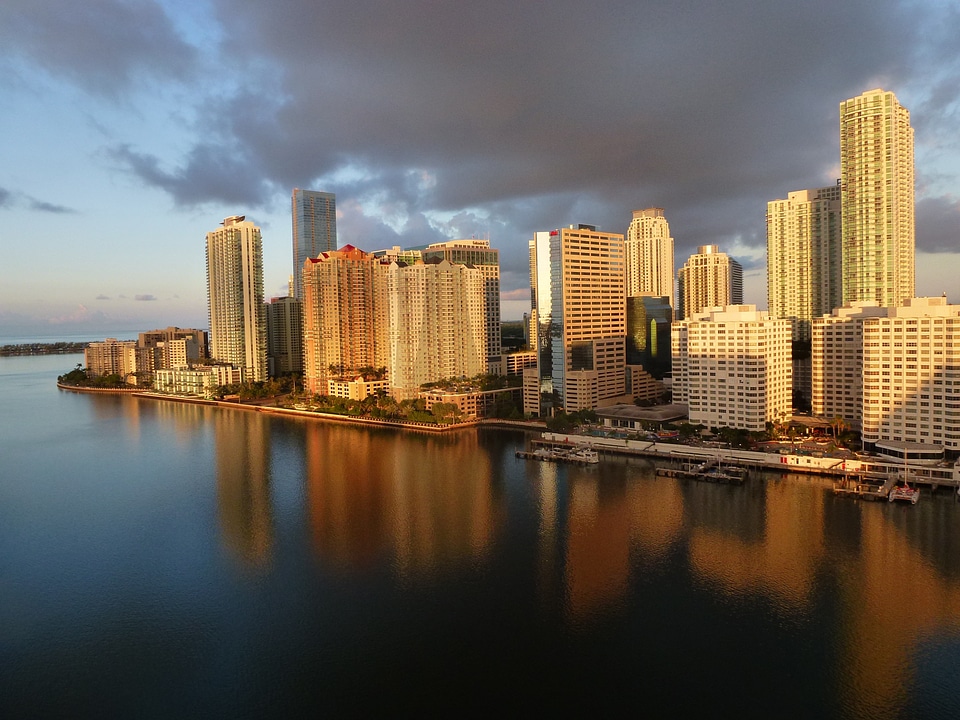 City cityscape tower