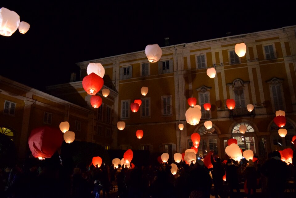 Mini hot air balloons night bright balloons