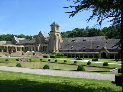 Abbey landscape trappist