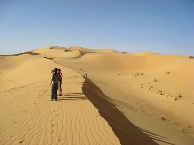 Sahara dunes sand photo