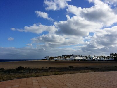 Canary lanzarote beach