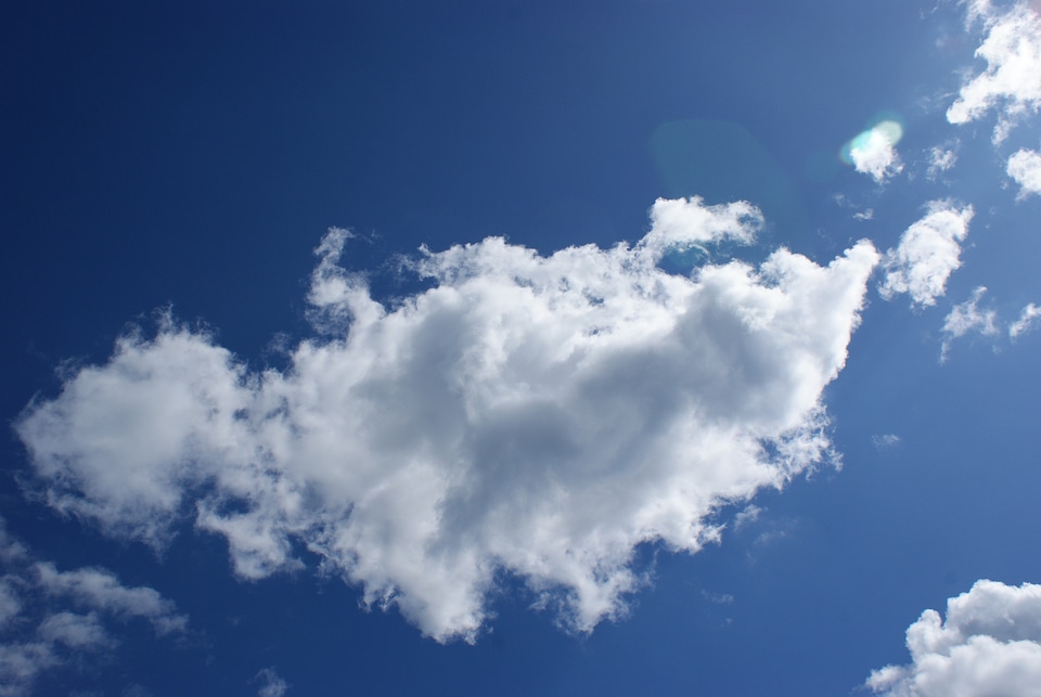 Cloud blue clouds
