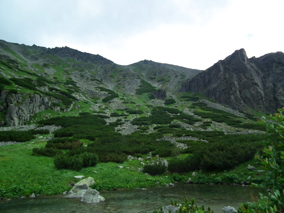 Excursion tatra mountains rocks