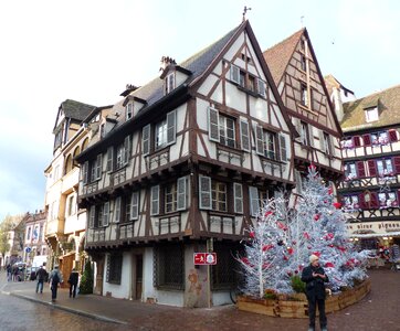 Colmar truss historic center