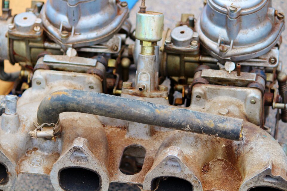 Old vehicle technology rusted