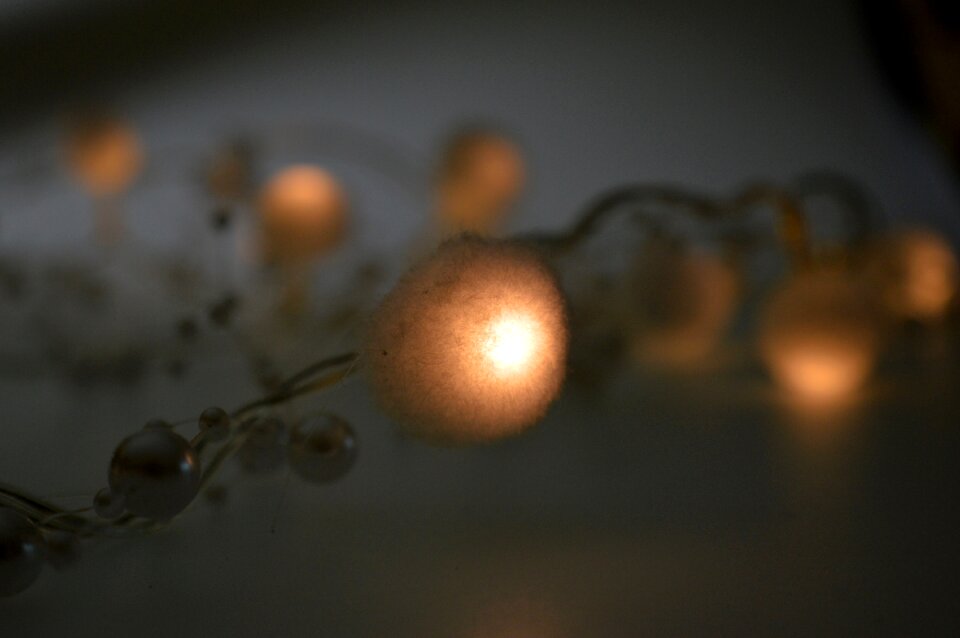Shining beads chain