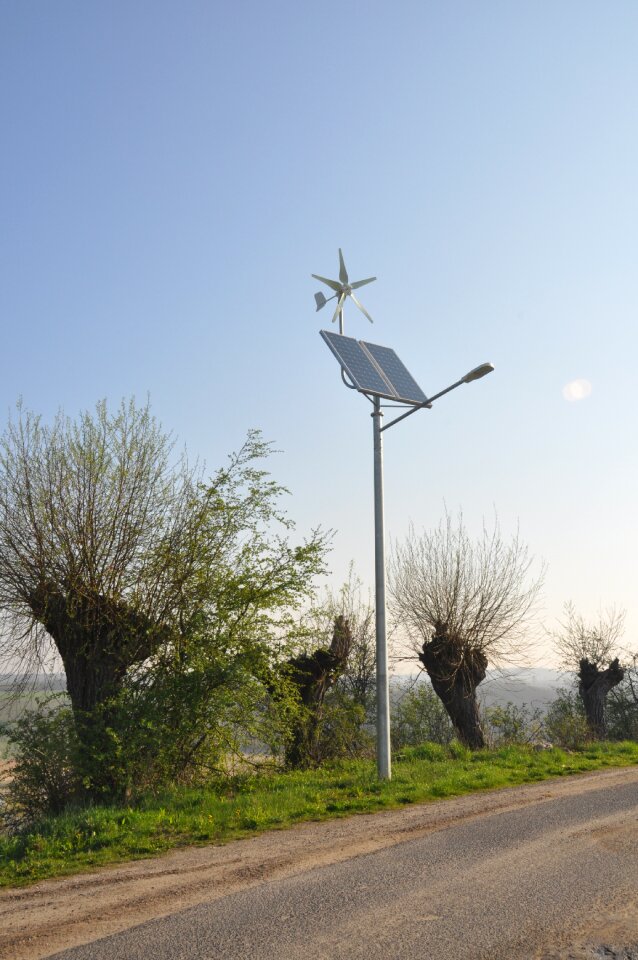 The sun energy lighting