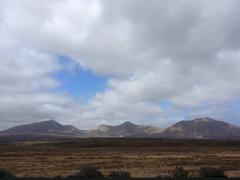 Canary lanzarote volcano