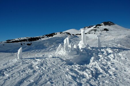 Mountain sculptures etna