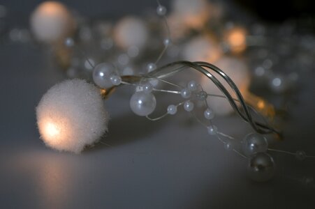 Shining beads chain