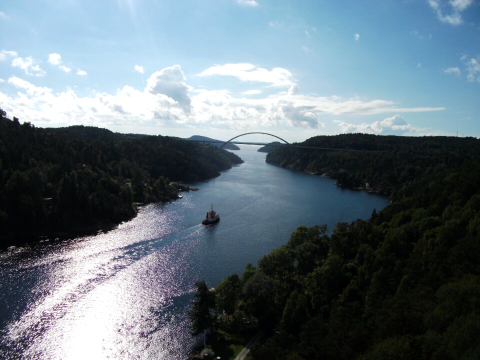 Border river valley